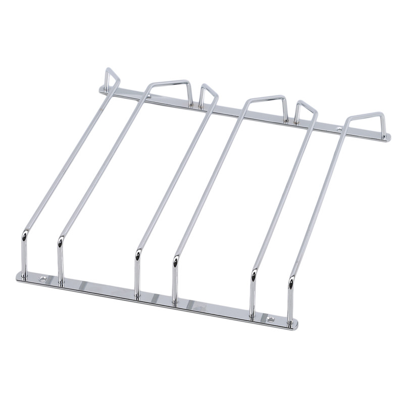 Home Bar Setup - Useful Iron Wine Glass Rack Holder