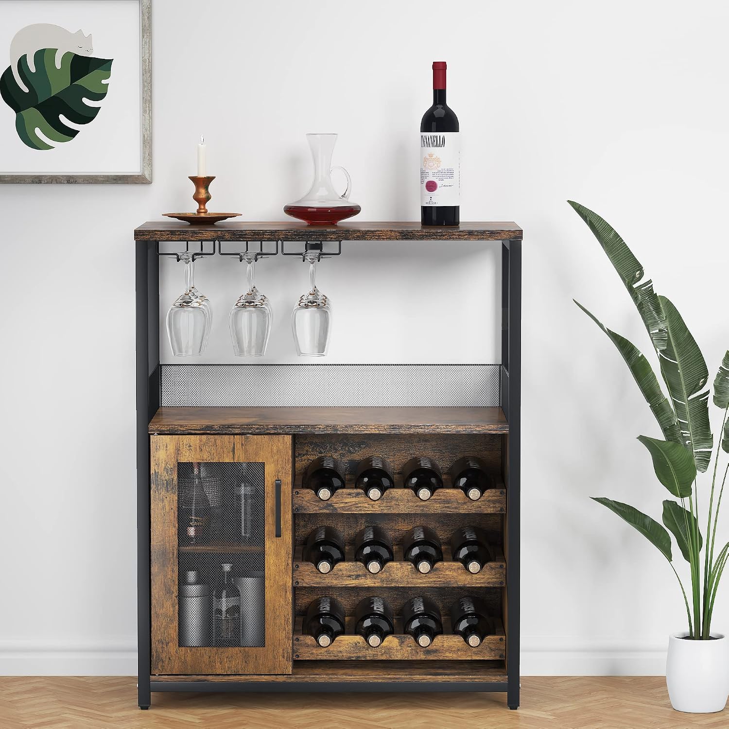 Home Bar And Cabinet - Modern 36