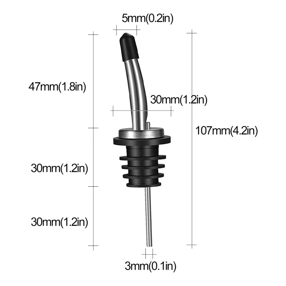 ABNL Stainless Steel Pourers,S - Speed Pourer Cap recension och pris