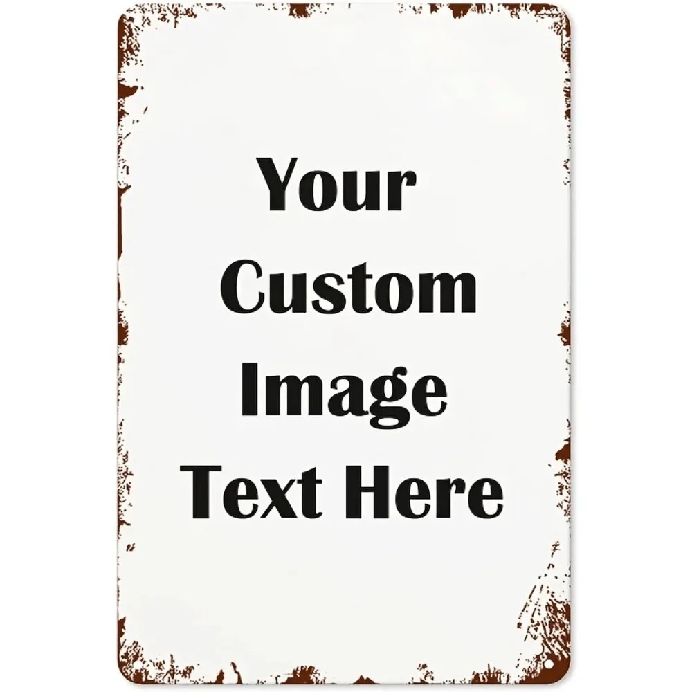 1pc 2D Flat Waterproof Rustic  - Home Bar Signs recension och pris