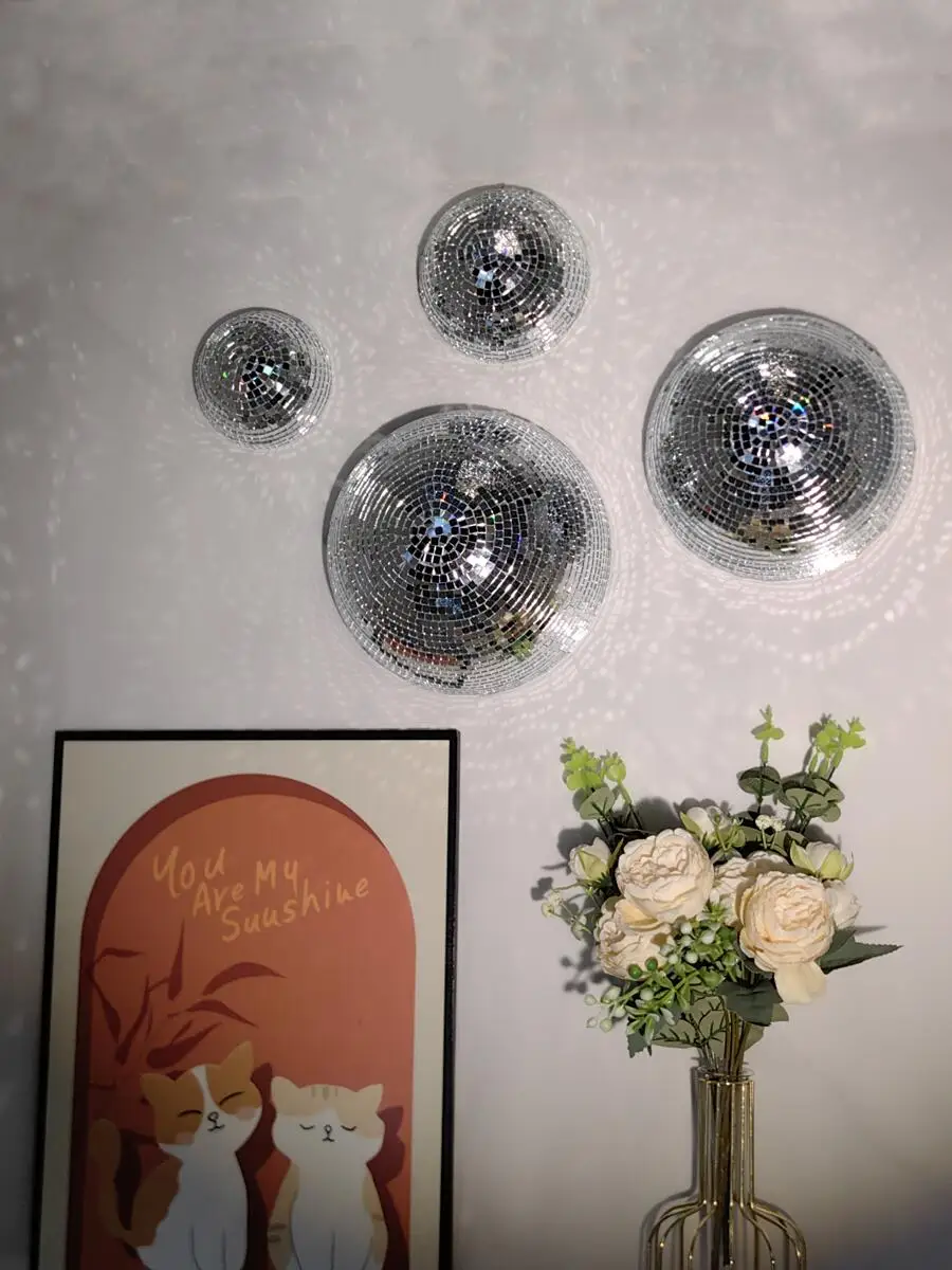 New Wall Disco Ball Mirrored D - Old Fashioned Glass recension och pris