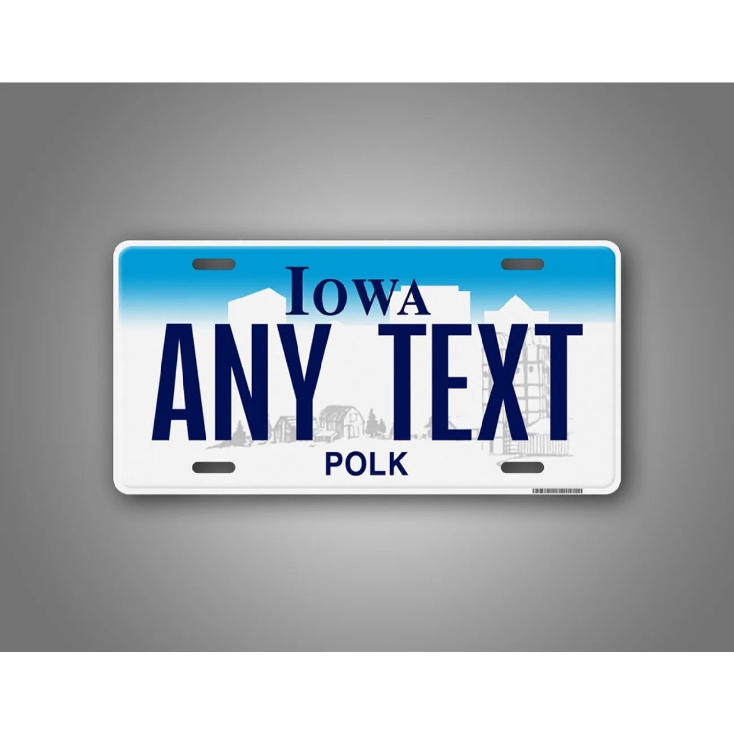 Personalized Iowa Vintage Meta - Home Bar Signs recension och pris