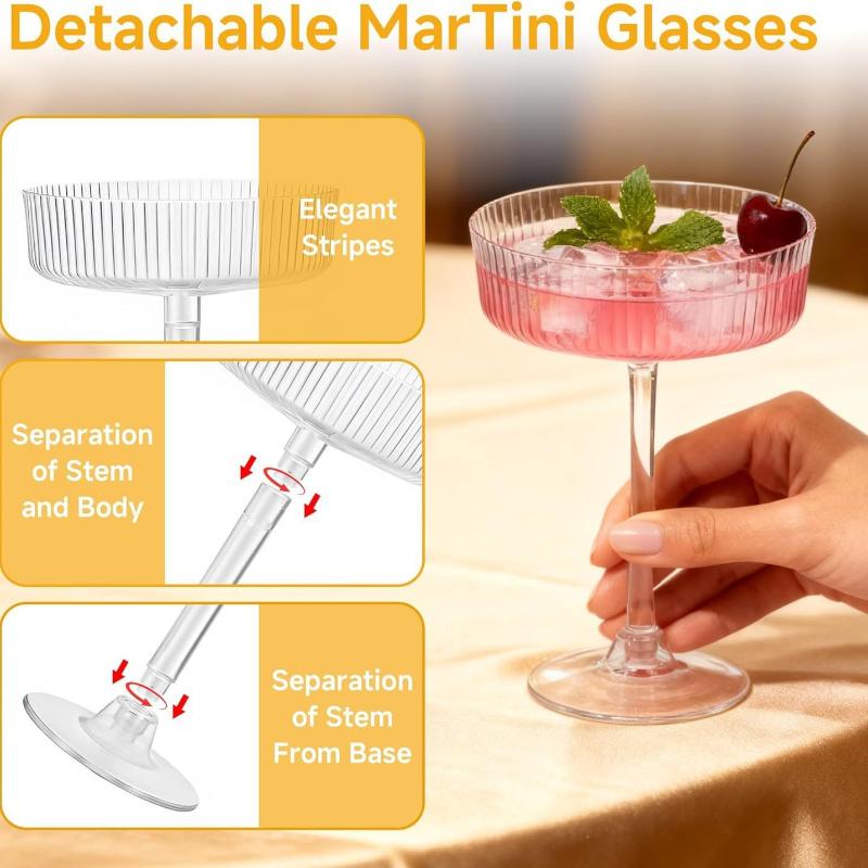 Clear Plastic Martini Dessert  - Home Bar Supplies recension och pris