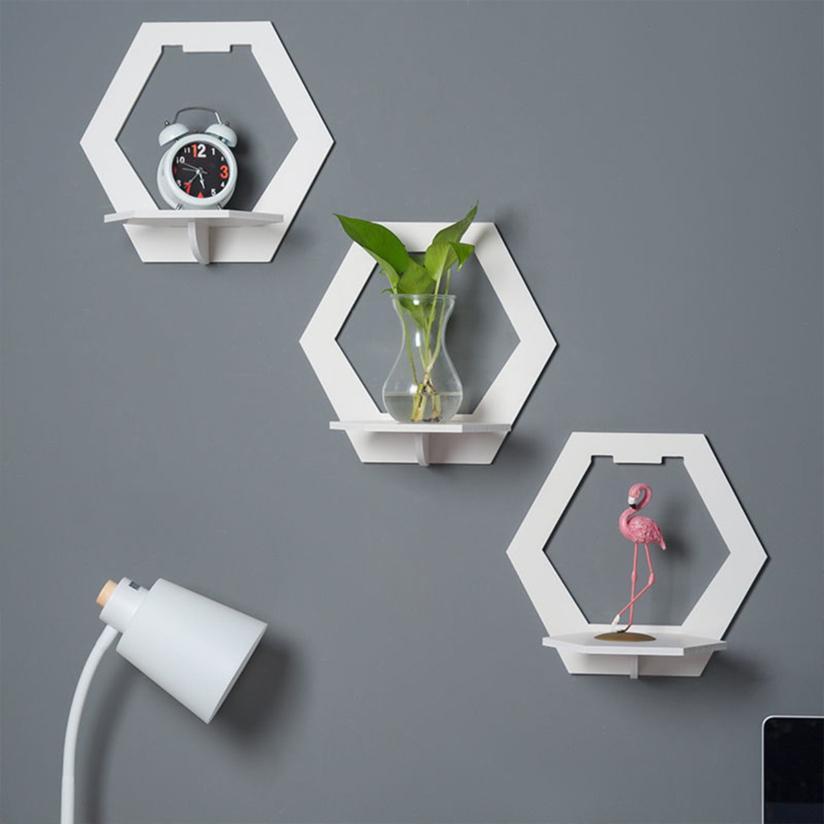 3Pcs Wall Organizer Wall Shelf - Home Bar Shelf recension och pris
