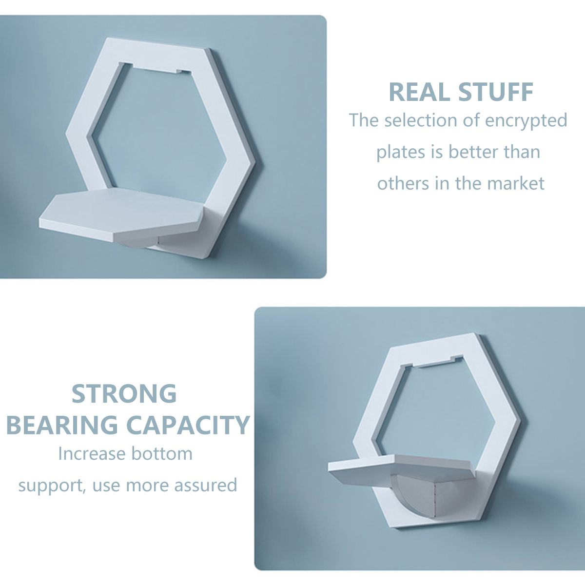 3Pcs Wall Organizer Wall Shelf - Home Bar Shelf recension och pris