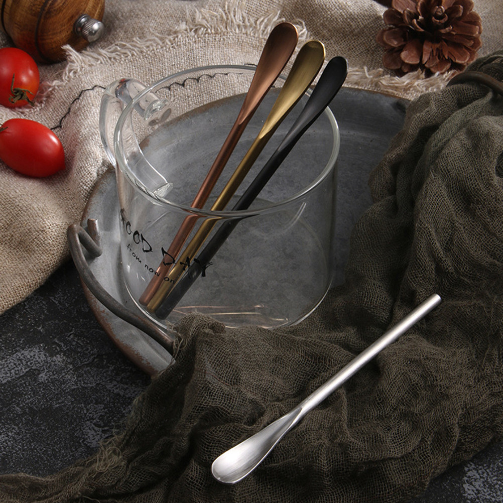 2Pcs Stainless Steel Cocktail  - Bar Spoon Twisted recension och pris