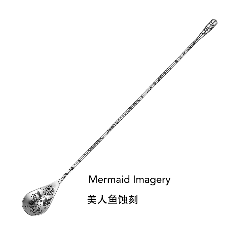 30cm/40cm/50cm Teardrop Cockta - Bar Spoon Twisted recension och pris