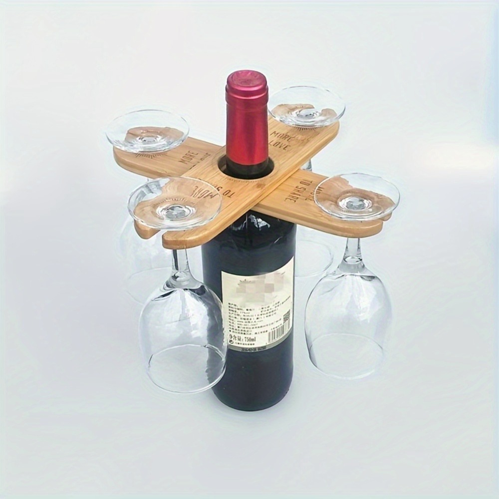 1pc Upside Down Hanging Red Wi - Home Bar Setup recension och pris