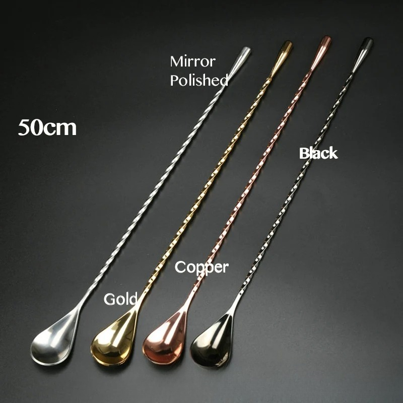 50cm Cocktail Bar Spoon 304 St - Bar Spoon Twisted recension och pris