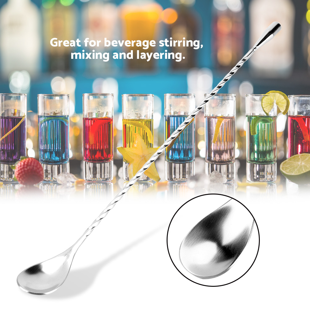 Bar Spoon Bar Mixing Spoon Sta - Bar Spoon Twisted recension och pris
