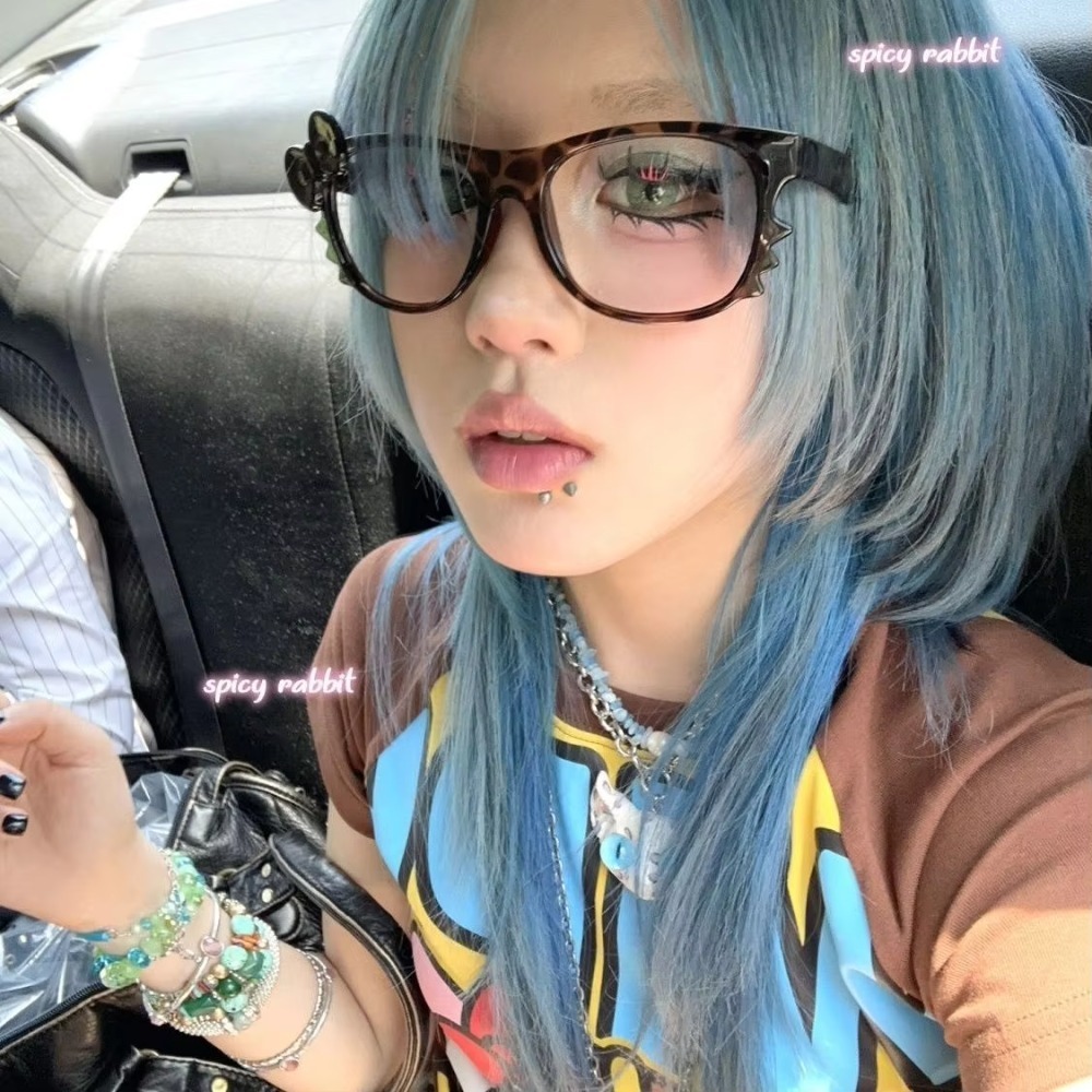 Kawaii  Glasses Retro Anime Kt - Old Fashioned Glass recension och pris