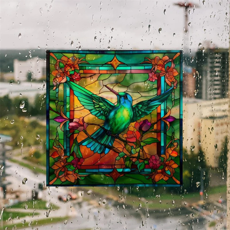 Retro Colorful Stained Humming - Old Fashioned Glass recension och pris