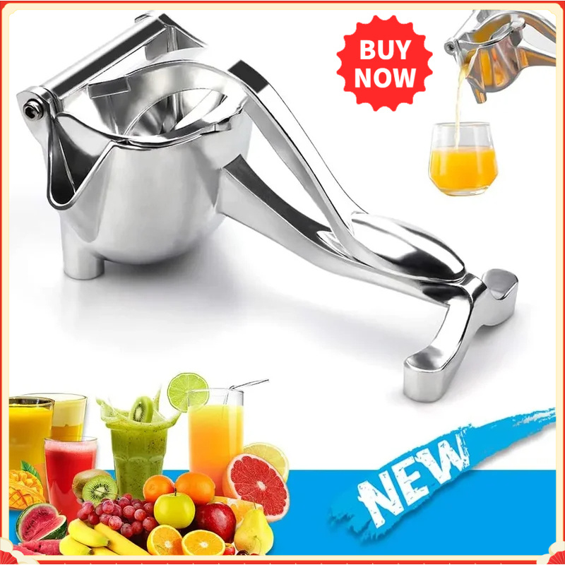 Manual Juice Squeezer Aluminum - Citrus Juicer Bar recension och pris