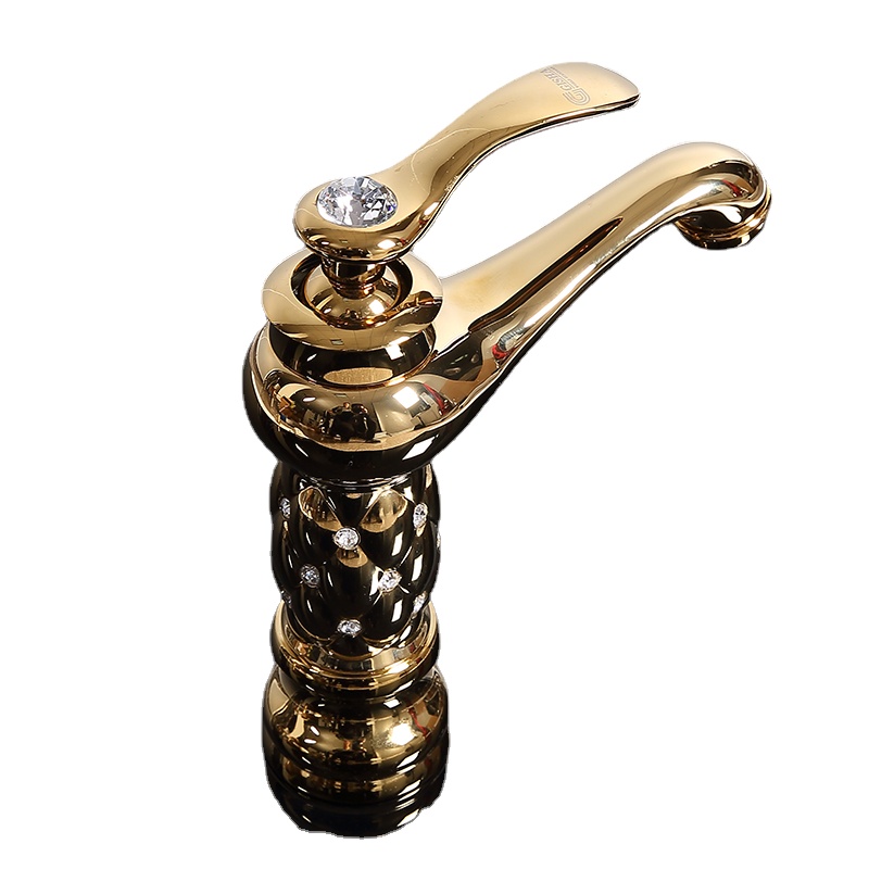Washbasin Faucet Gold Crystal  - Home Bar Sink recension och pris
