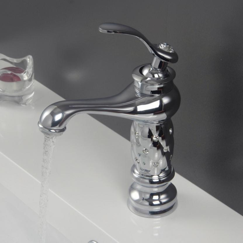 Washbasin Faucet Gold Crystal  - Home Bar Sink recension och pris