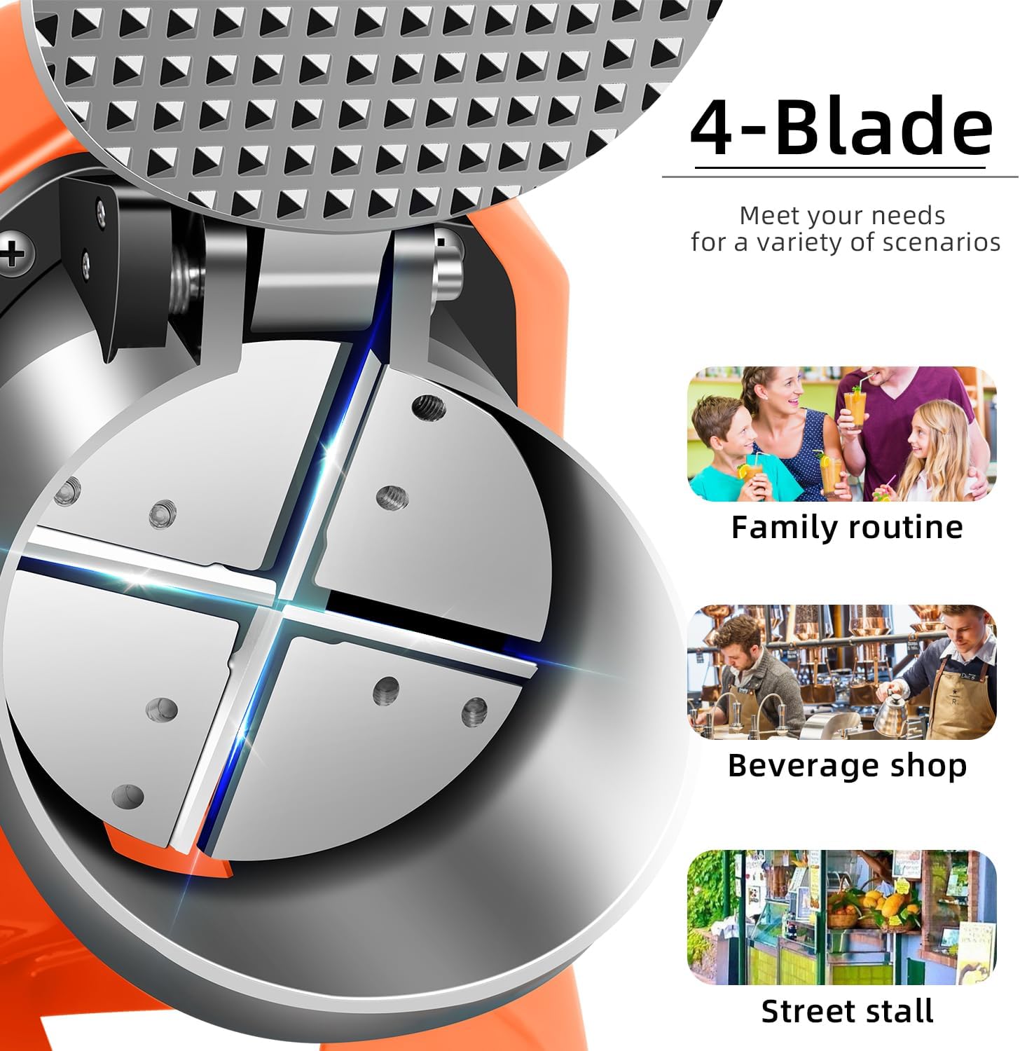 4-Blades Ice Shaver, Electric  - Ice Pick Pick recension och pris