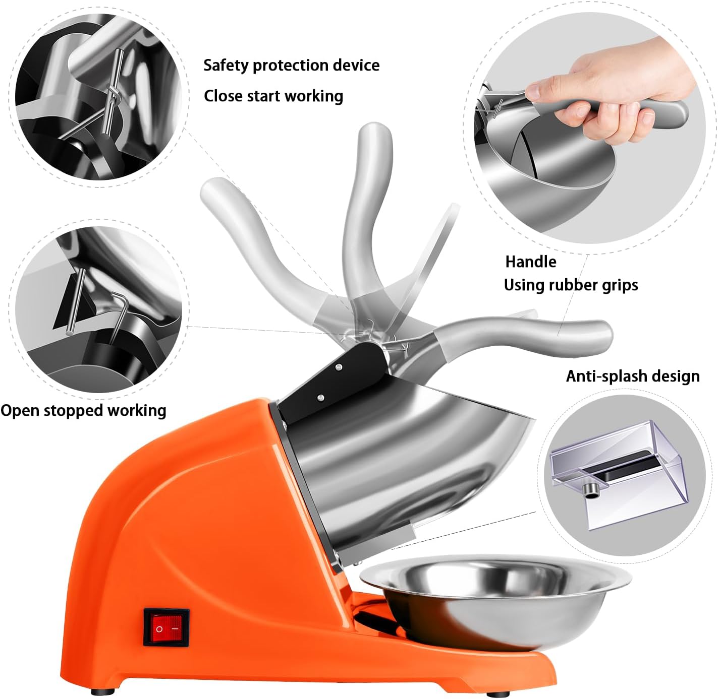 4-Blades Ice Shaver, Electric  - Ice Pick Pick recension och pris