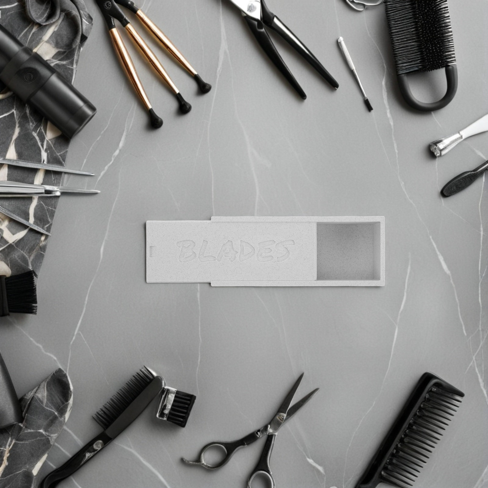 White Double Compartment Clipp - Home Barber recension och pris