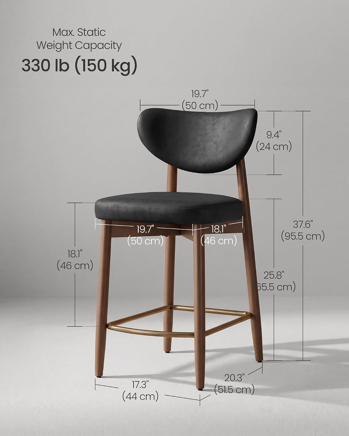 Mid Century Modern Wooden Bar  - Home Bar Seating recension och pris