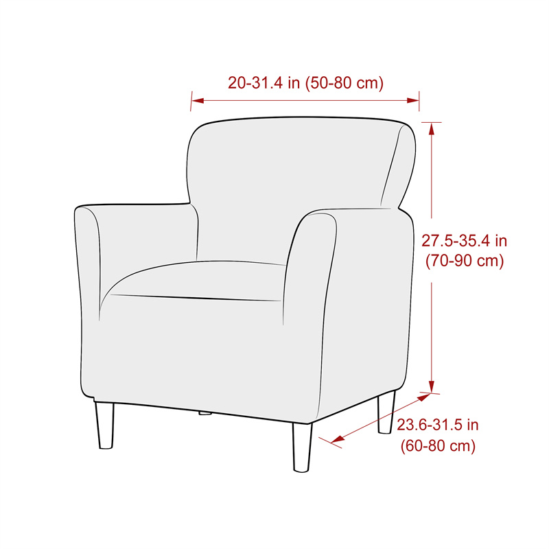 1PC Stretch Spandex Tub Chair  - Home Bar Seating recension och pris