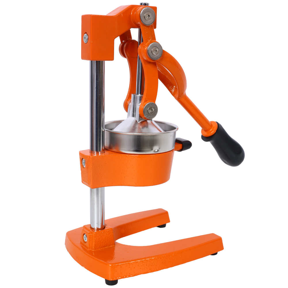 Orange Cast Iron Citrus Juicer - Citrus Juicer Bar recension och pris