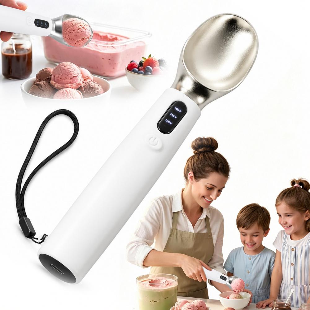 Heated Ice Cream Scoop Recharg - Ice Pick Pick recension och pris