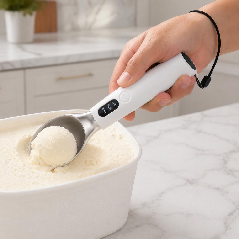 Heated Ice Cream Scoop Recharg - Ice Pick Pick recension och pris