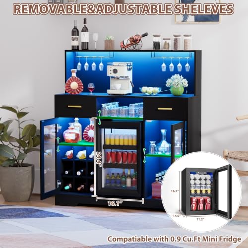 Mini Fridge Cabinet with Stora - Home Bar And Fridge recension och pris