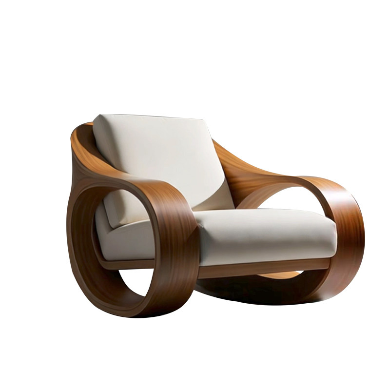 Lazy Wooden Living Room Chairs - Home Barcelona recension och pris