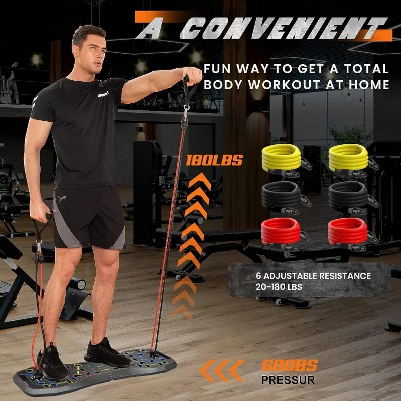 Multifunctional Push Up Board  - Home Bar Setup Kit recension och pris