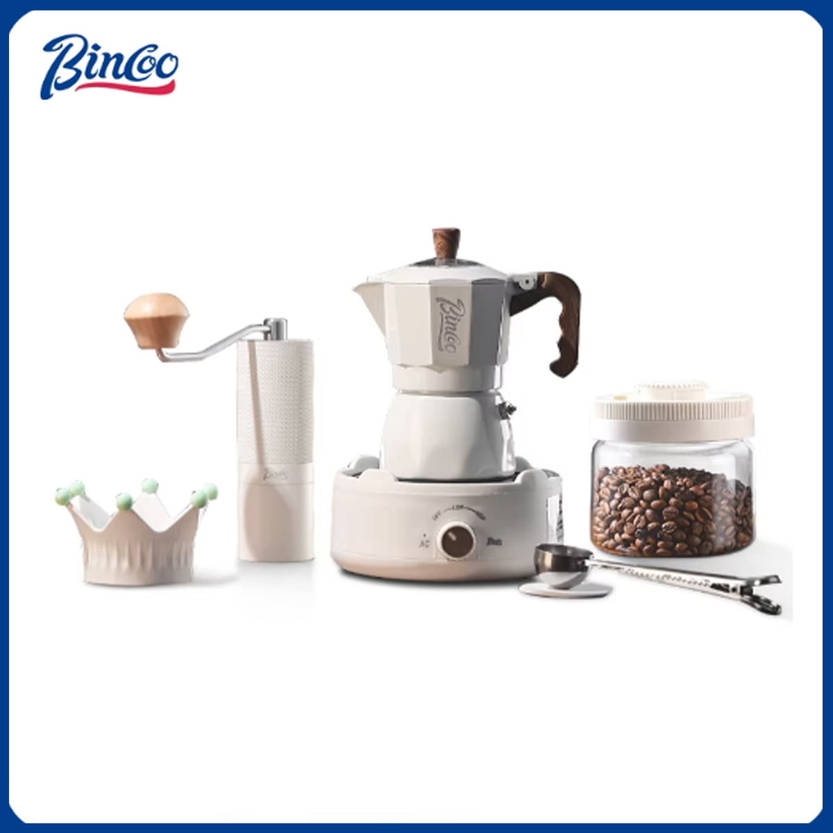 Bincoo Dual Valve Moka Pot Esp - Home Bar Supplies recension och pris