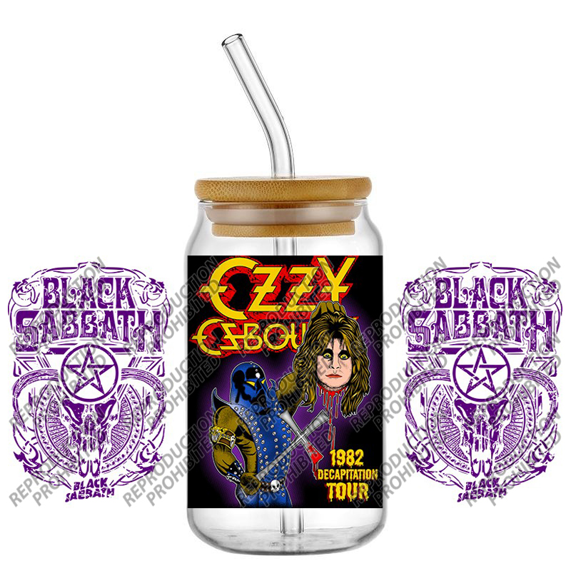 Vintage Heavy Metal Cross Art  - Old Fashioned Glass recension och pris