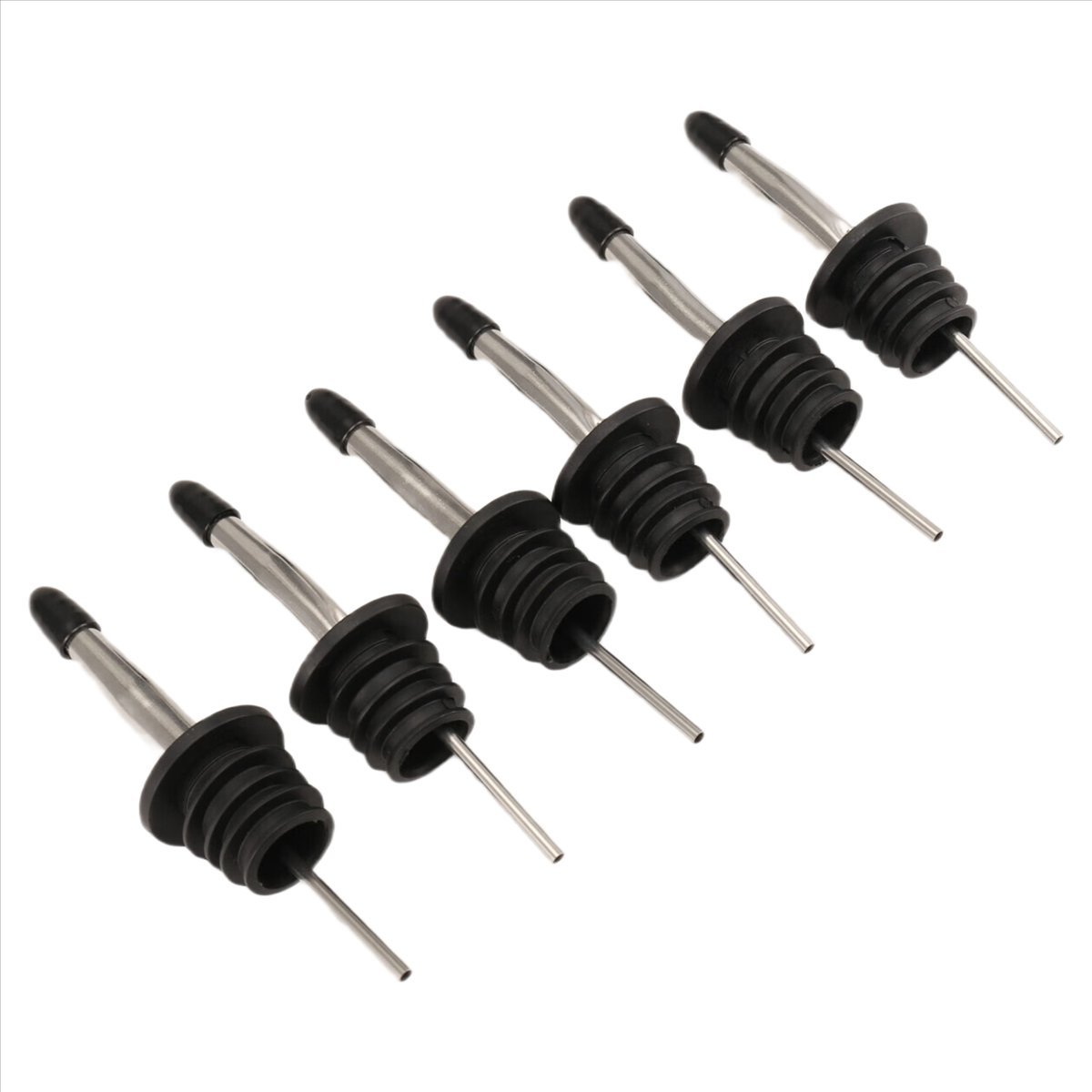 REST 6Pcs Stainless Steel Pour - Speed Pourer Cap recension och pris