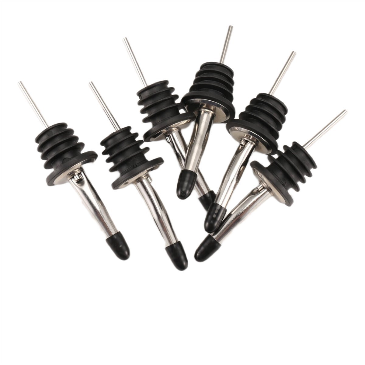 REST 6Pcs Stainless Steel Pour - Speed Pourer Cap recension och pris