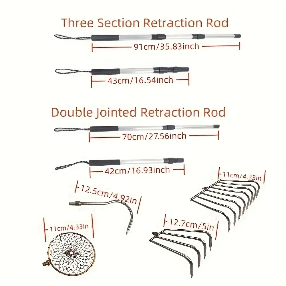 1pc JOOYOO Telescopic Aluminum - Ice Pick Pick recension och pris