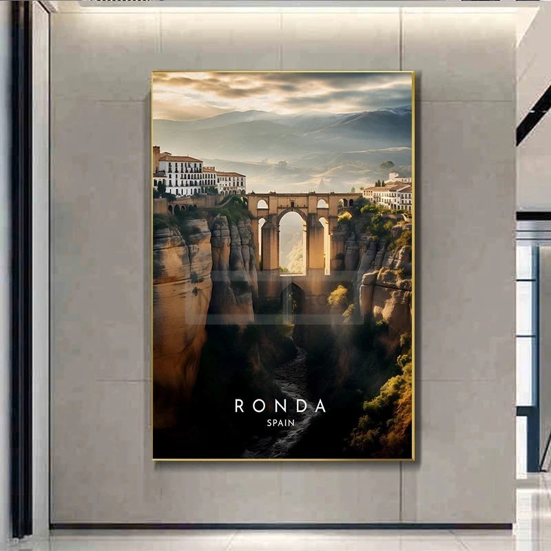 Spain Travel Poster Barcelona  - Home Barcelona recension och pris