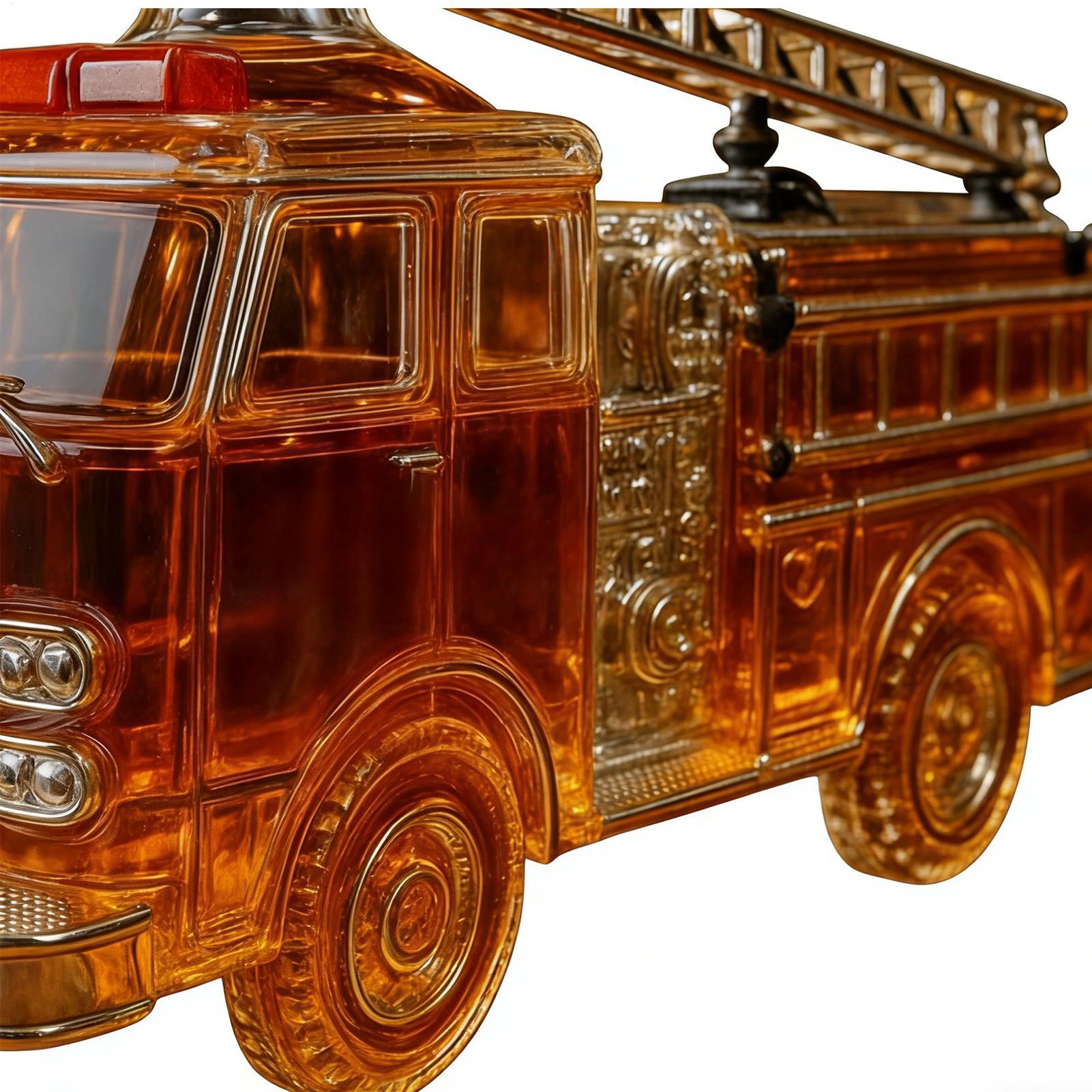 Whiskey Bottle 300ml Fire Truc - Home Bar And Cabinet recension och pris