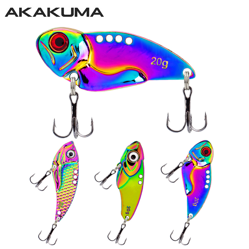 3PCS Metal Colorful VIB Lure 5 - Jigger Double Sided recension och pris