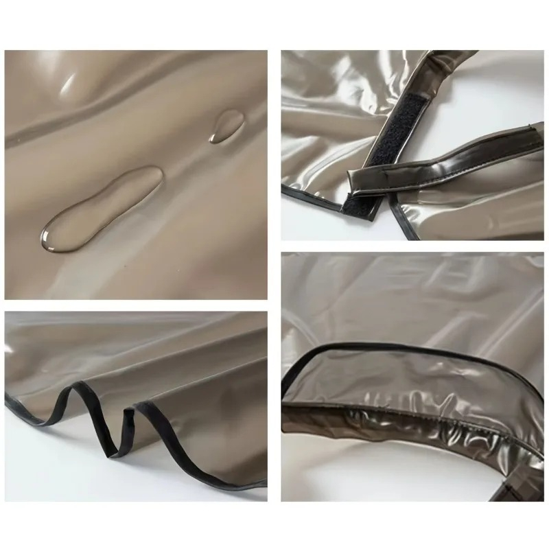 1pc Waterproof Transparent Hai - Home Barber recension och pris