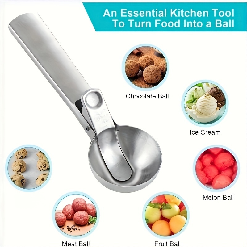 2PCS Ice Cream Spoon Stainless - Ice Pick Pick recension och pris