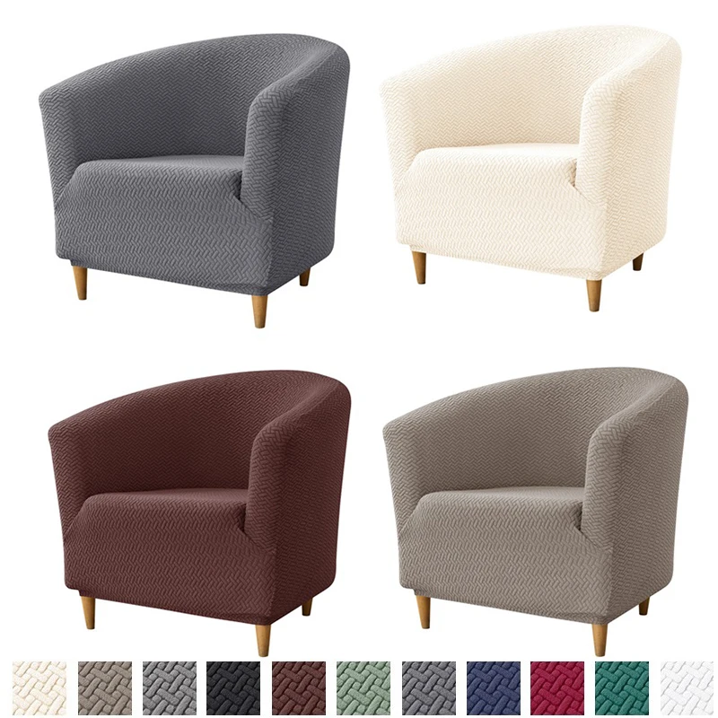 Elastic Club Chair Cover Jacqu - Home Bar Seating recension och pris