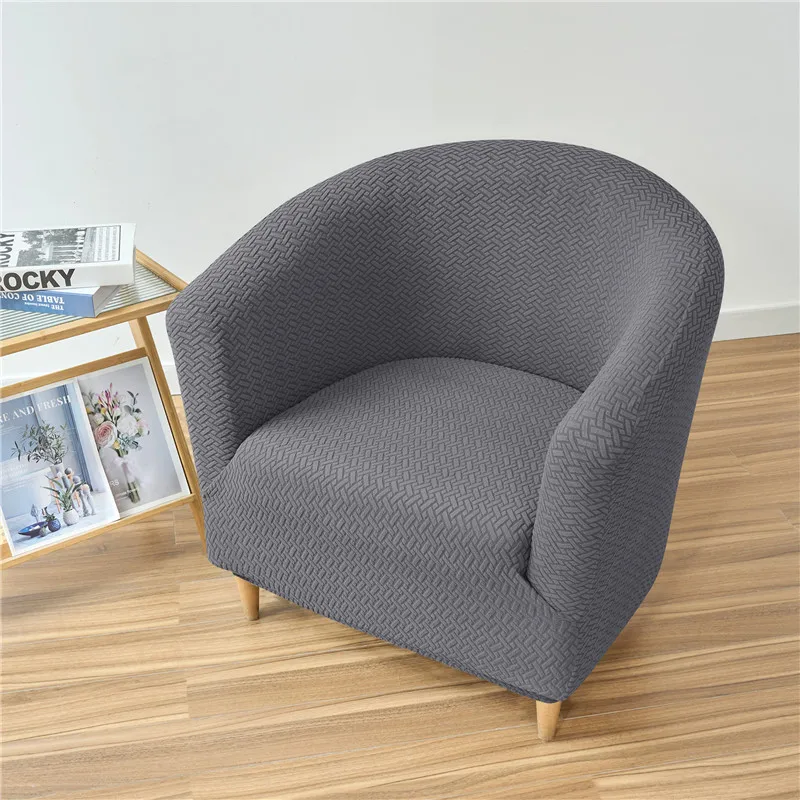 Elastic Club Chair Cover Jacqu - Home Bar Seating recension och pris