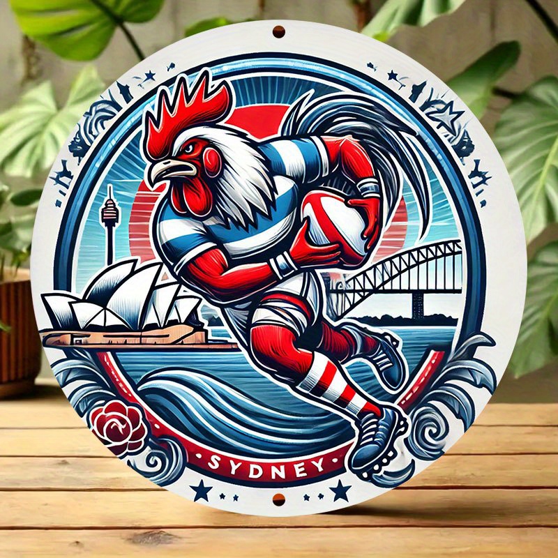 A vibrant Sydney Roosters wall - Home Bar Sydney recension och pris