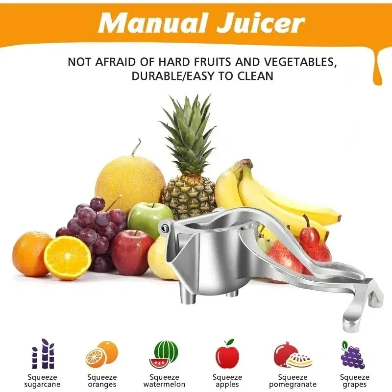 3-in-1 Heavy-Duty Manual Lemon - Citrus Juicer Bar recension och pris
