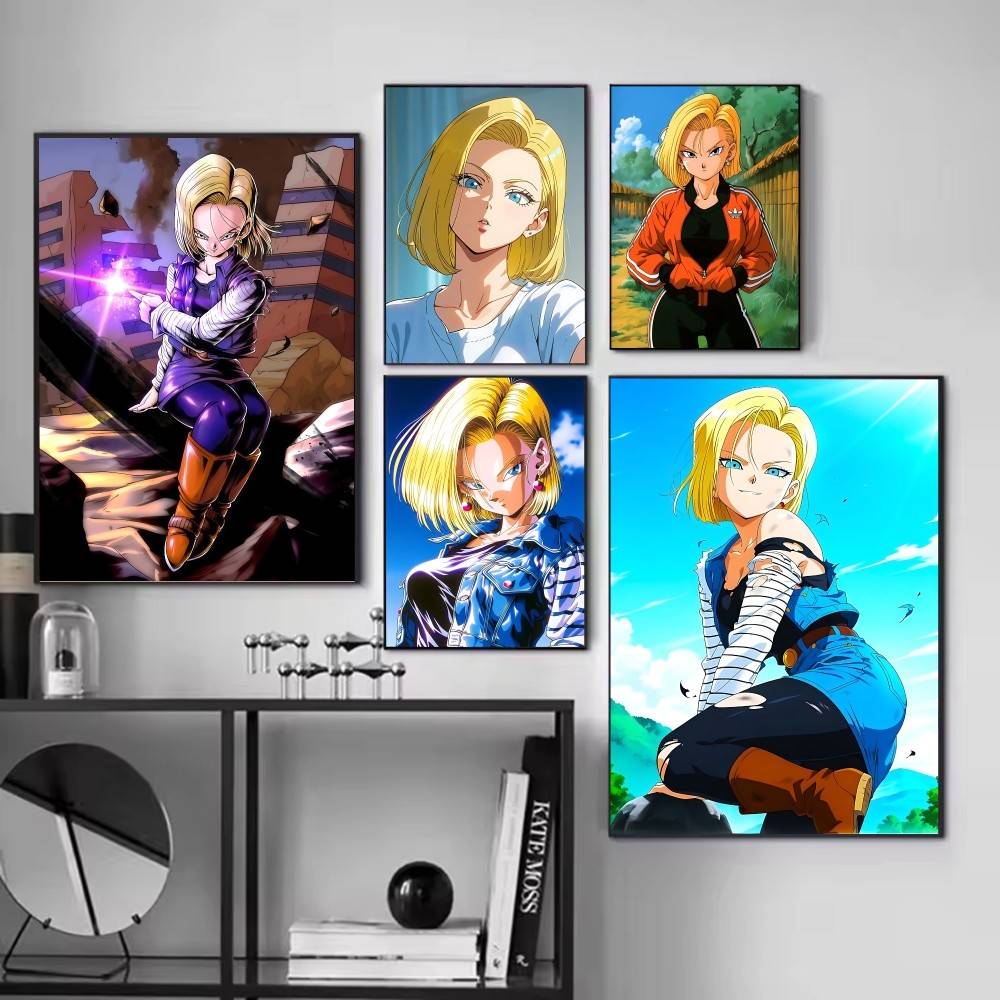 Anime DRAGON BALL Android 18 p - Home Bar Android recension och pris