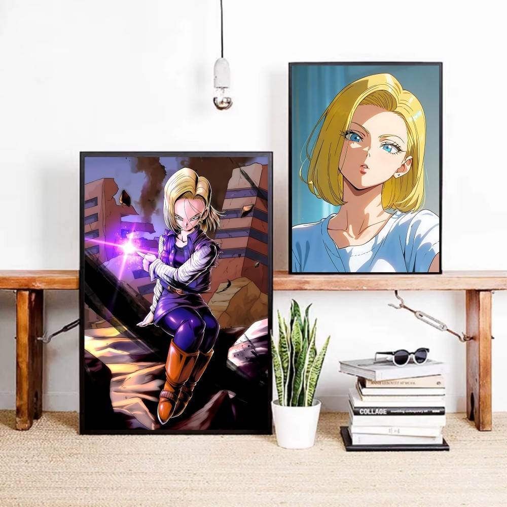 Anime DRAGON BALL Android 18 p - Home Bar Android recension och pris