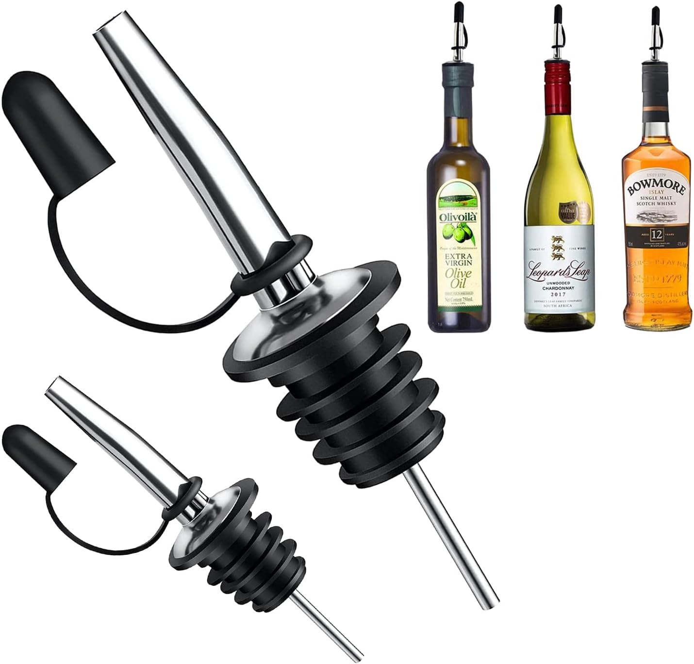 12 Pack Liquor Pour Spout With - Speed Pourer Cap recension och pris