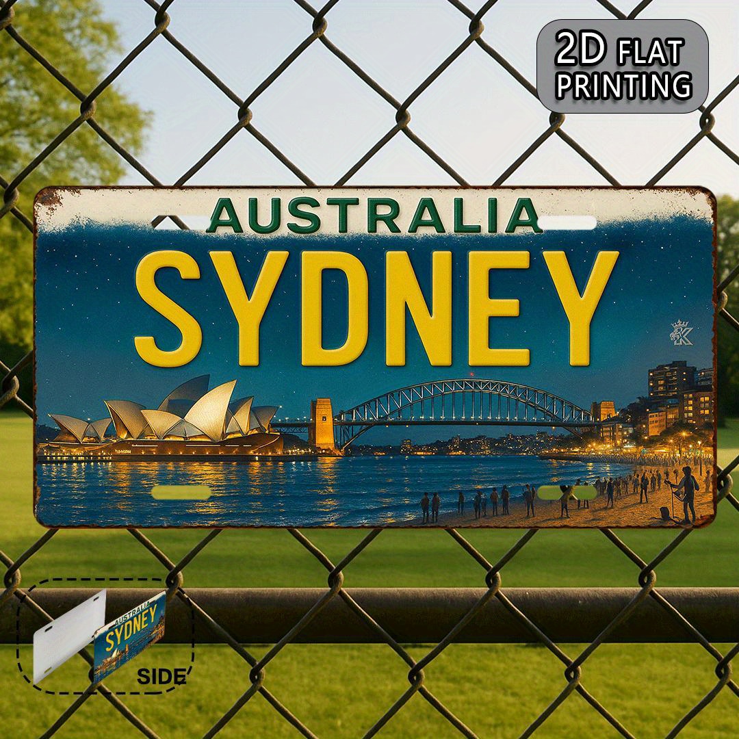 Australia Sydney License Plate - Home Bar Sydney recension och pris