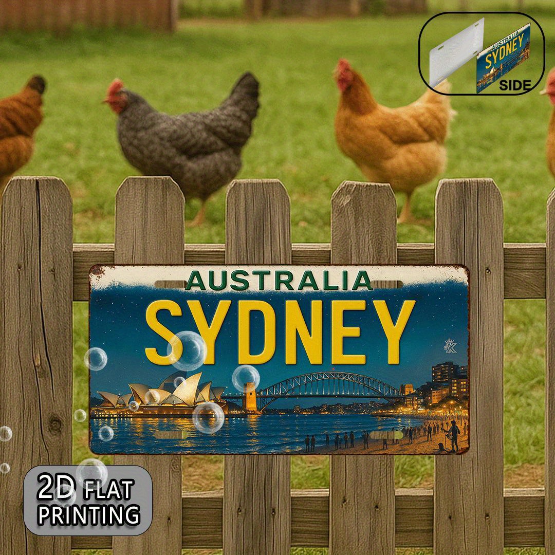 Australia Sydney License Plate - Home Bar Sydney recension och pris