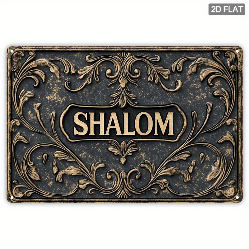 CIFBUY Vintage Shalom Aluminum - Home Bar Signs recension och pris